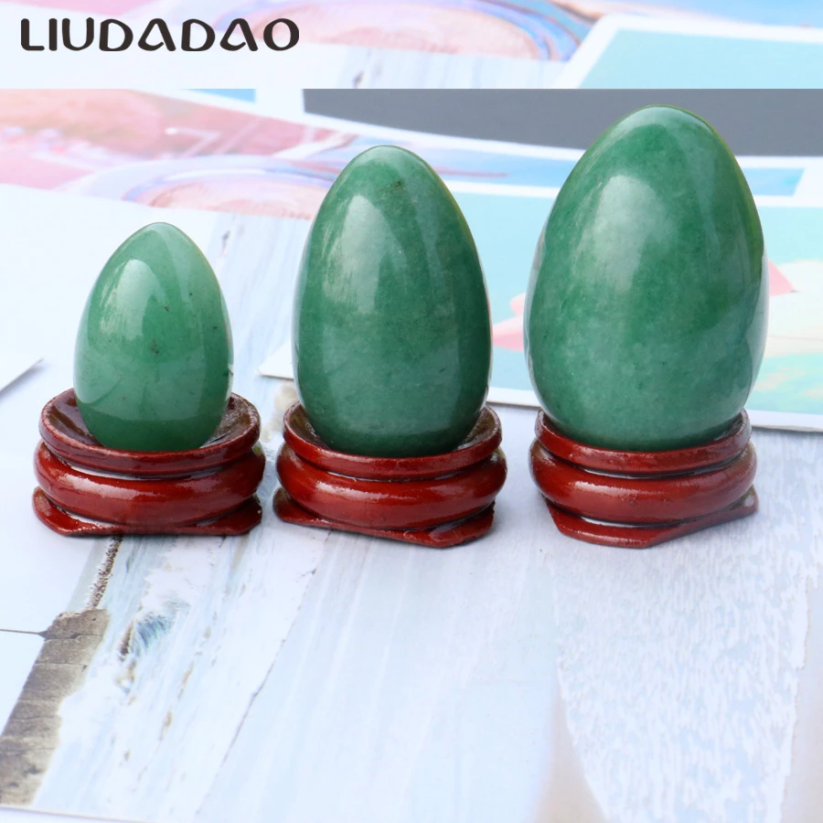Green Aventurine Yoni Eggs Jade Eggs 3Pcs Set Undrilled Natural Stone Women Kegel Exerciser Massager Vaginal Tightening Egg Ball
Green Aventurine Yoni Eggs Jade Eggs 3Pcs Set Undrilled Natural Stone Women Kegel Exerciser Massager Vaginal Tightening Egg Ball