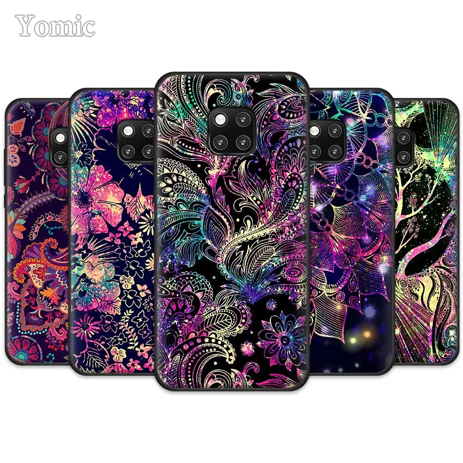 Black Silicone Phone Case for Huawei Mate 20 Pro 10 20 Lite P20 P30 Pro Honor 20 Lite 20 Pro Mandala sunflower mandala Cases
Black Silicone Phone Case for Huawei Mate 20 Pro 10 20 Lite P20 P30 Pro Honor 20 Lite 20 Pro Mandala sunflower mandala Cases