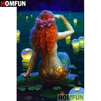 HOMFUN Full Square/Round Drill 5D DIY Diamond Painting "Cartoon mermaid" 3D Embroidery Cross Stitch 5D Home Decor A15076 
HOMFUN Full Square/Round Drill 5D DIY Diamond Painting "Cartoon mermaid" 3D Embroidery Cross Stitch 5D Home Decor A15076