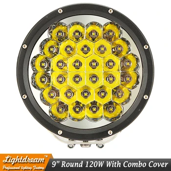 9inch Round LED Driving Light 30leds Black Red 150W Spot Light With Cover Fit 4X4 4WD Truck Barra UTE Van Combo/Spot Beam x1pc
9inch Round LED Driving Light 30leds Black Red 150W Spot Light With Cover Fit 4X4 4WD Truck Barra UTE Van Combo/Spot Beam x1pc