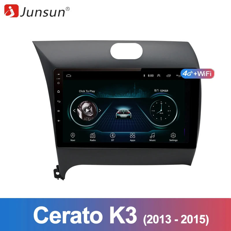 Junsun V1 2G+32G Android 9.0 DSP For Kia Cerato K3 2013 2014 2015 Car Radio Multimedia Video Player Navigation GPS RDS 2 din dvd
Junsun V1 2G+32G Android 9.0 DSP For Kia Cerato K3 2013 2014 2015 Car Radio Multimedia Video Player Navigation GPS RDS 2 din dvd