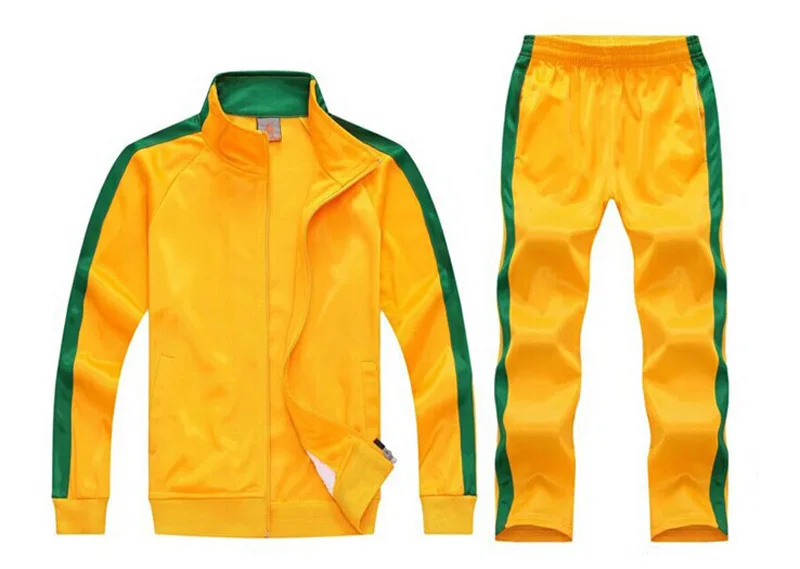 Long sleeves Soccer set Football clothes detail 2