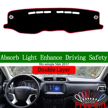 Double Layer Car Stickers For great wall wingle 5 wingle 6 2017 Dashboard Cover Car Accessories Interior Anti-UV Car Decals
Double Layer Car Stickers For great wall wingle 5 wingle 6 2017 Dashboard Cover Car Accessories Interior Anti-UV Car Decals