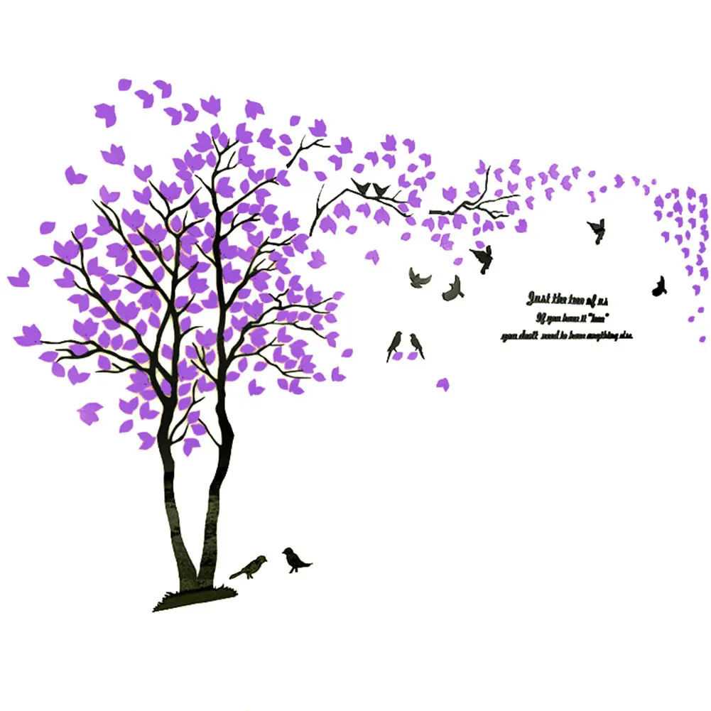 Novel 3D Tree Wall Art Wall Stickers Removable Vinyl Decal Mural TV Background Home Decor Shipping
Novel 3D Tree Wall Art Wall Stickers Removable Vinyl Decal Mural TV Background Home Decor Shipping