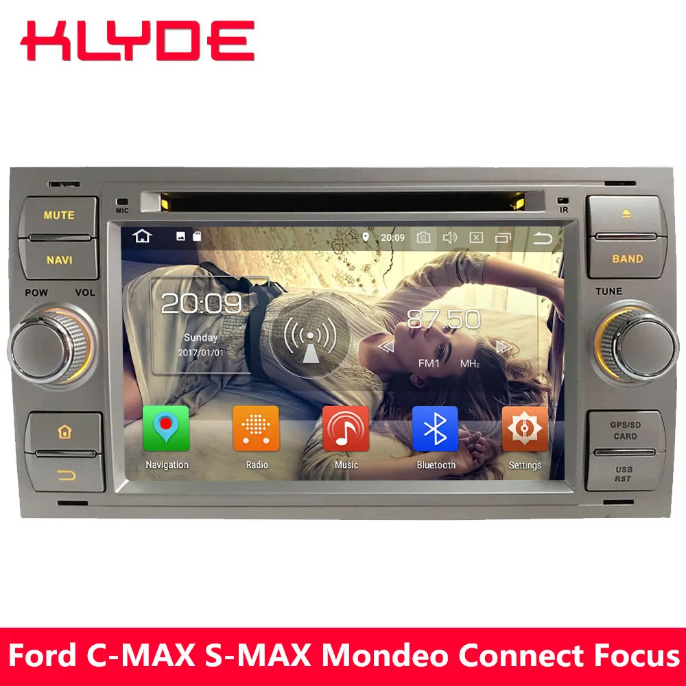 KLYDE 7" Octa Core Android 8.0 7.1 4G WIFI 4GB RAM+32GB Car DVD Player GPS Navigation For Ford Focus Mondeo Kuga Transit Fiesta
KLYDE 7" Octa Core Android 8.0 7.1 4G WIFI 4GB RAM+32GB Car DVD Player GPS Navigation For Ford Focus Mondeo Kuga Transit Fiesta