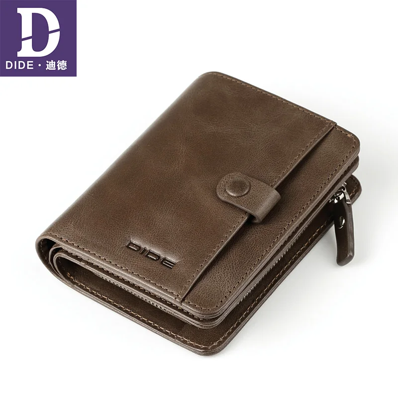DIDE 100% Cow Genuine Leather Men Wallets Vintage Wallet Male Zipper Coin Purse Wallet Card Holder Men Dropshipping
DIDE 100% Cow Genuine Leather Men Wallets Vintage Wallet Male Zipper Coin Purse Wallet Card Holder Men Dropshipping