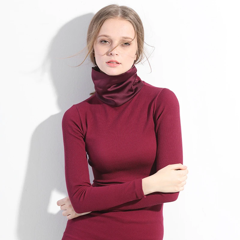 Women Thermal Top Antimicrobial Stretch Long Johns Winter Plus Velvet Thermal Underwear High Collar Female Warm Lingerie #F
Women Thermal Top Antimicrobial Stretch Long Johns Winter Plus Velvet Thermal Underwear High Collar Female Warm Lingerie #F