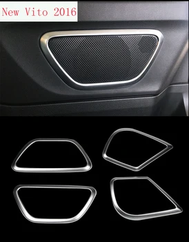 TTCR-II 4pcs ABS Accessories for Mercedes-Benz VITO 2016 Interior Door Speaker Loudspeaker Panel Trim Strip Chrome Plate Sticker
TTCR-II 4pcs ABS Accessories for Mercedes-Benz VITO 2016 Interior Door Speaker Loudspeaker Panel Trim Strip Chrome Plate Sticker