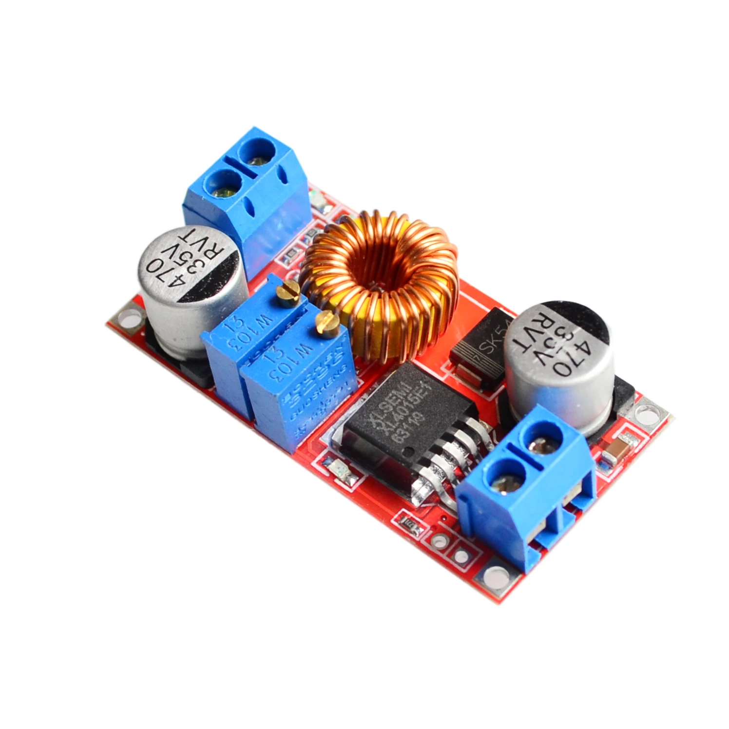 5A constant current LED driver module battery charging constant voltage DC-DC power module
5A constant current LED driver module battery charging constant voltage DC-DC power module