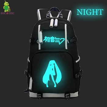 VOCALOID Hatsune Miku Luminous Backpack Men Women Laptop Backpack School Bags for Teenagers Large Capacity Travel Shoulder Bags
VOCALOID Hatsune Miku Luminous Backpack Men Women Laptop Backpack School Bags for Teenagers Large Capacity Travel Shoulder Bags