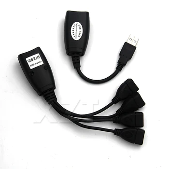 5PCS Up To 45meter 150FT Using CAT5/5E/6 Single Ethernet Cable USB TO RJ45 4USB Port 2.0 USB Extension Extender Adapter
5PCS Up To 45meter 150FT Using CAT5/5E/6 Single Ethernet Cable USB TO RJ45 4USB Port 2.0 USB Extension Extender Adapter