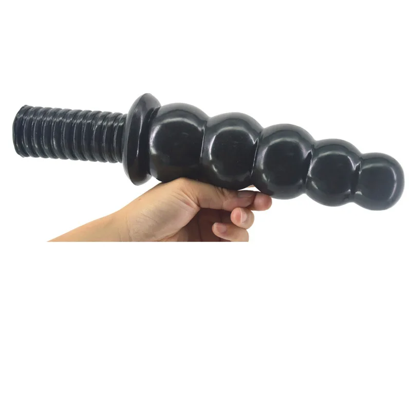 Anal Sex Toys Sexuales Anal Plugs Butt Plugs Huge Anal Dildo 30cm Long Butt Plug Beads with Handles Adult Toys 19