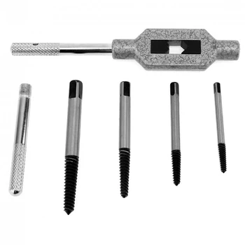 Square head Cr-Mo Screw Wrench Extractor Antiskid 5pcs Tool Hardness Convenient Damaged Bolt Remover
Square head Cr-Mo Screw Wrench Extractor Antiskid 5pcs Tool Hardness Convenient Damaged Bolt Remover