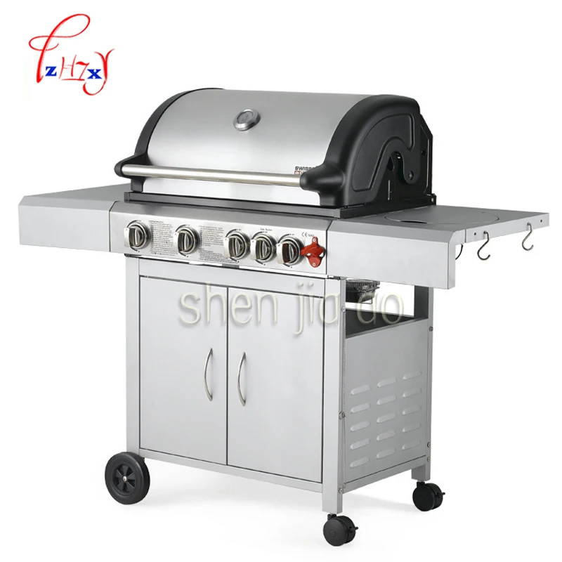 zs-032 Outdoor/household gas stove Stainless steel Multi-function four-grid grill exports, 4 stoves commercial bbq machine 1pc
zs-032 Outdoor/household gas stove Stainless steel Multi-function four-grid grill exports, 4 stoves commercial bbq machine 1pc