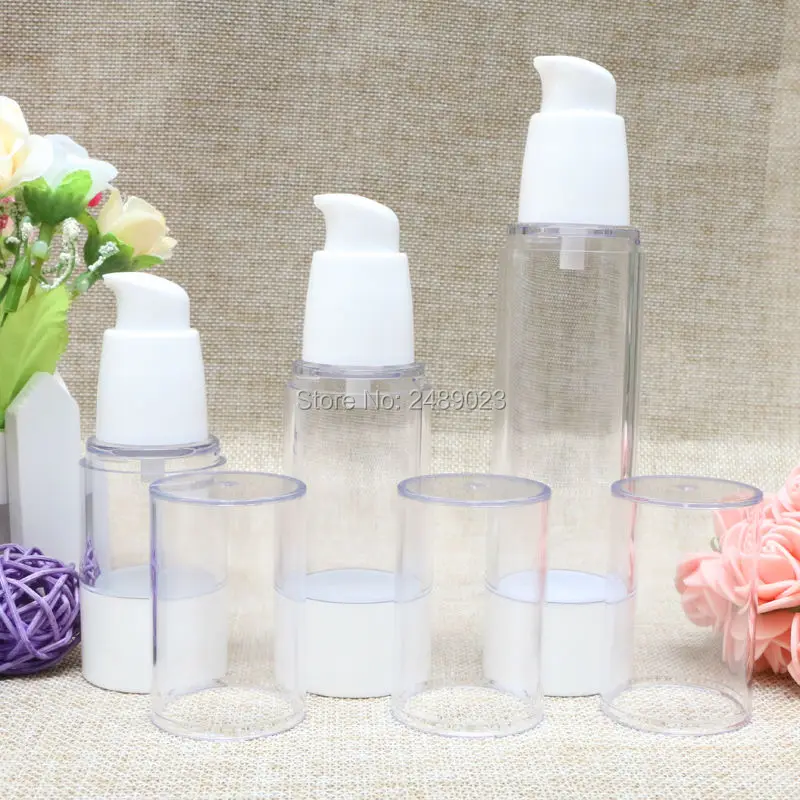 15ml 30ml 50ml Korean Style Beak Head White Airless Bottles Lotion Small Empty Refillable Bottle Cosmetic Container 100pcs/lot
15ml 30ml 50ml Korean Style Beak Head White Airless Bottles Lotion Small Empty Refillable Bottle Cosmetic Container 100pcs/lot