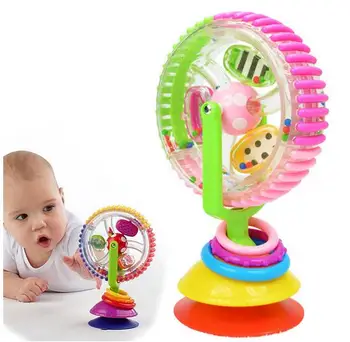 Candice guo plastic toy Sassy colorful baby developmental wonder windmill wheel multi-touch inspire senses Rattles Mobiles 1pc
Candice guo plastic toy Sassy colorful baby developmental wonder windmill wheel multi-touch inspire senses Rattles Mobiles 1pc