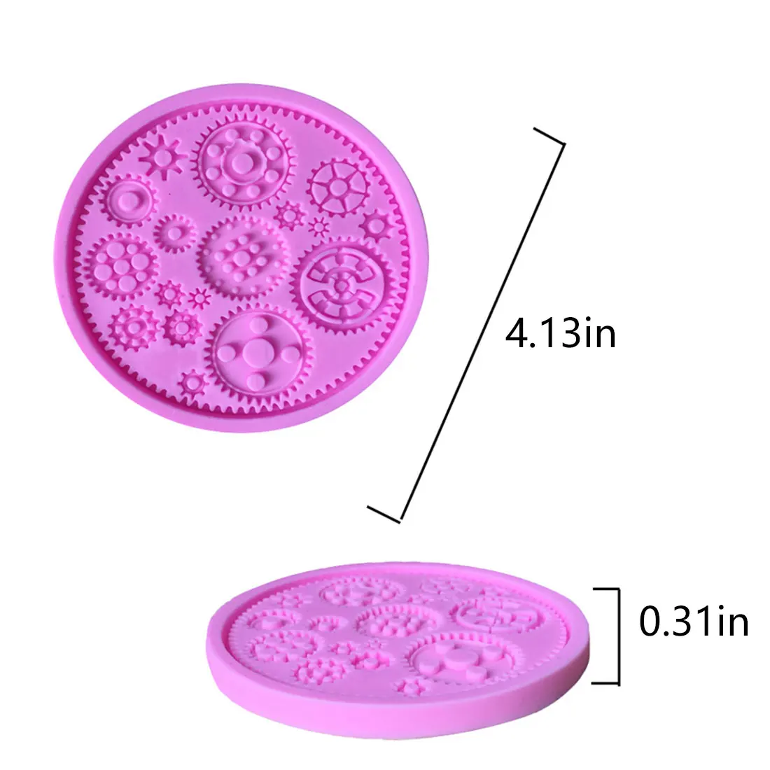 Hot Sale 3D Silicone Mold Baking Tools Silicone Fondant Chocolate Mold Cake Decorating Tools watch and wheel gear shape
Hot Sale 3D Silicone Mold Baking Tools Silicone Fondant Chocolate Mold Cake Decorating Tools watch and wheel gear shape