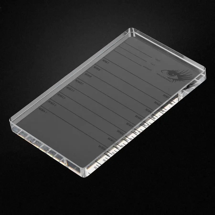 Acrylic Eyelash Board Eyelash Extension Hand Plate False Eyelashes Display Board Holder Lash Tray Strip Eyelashes Extension Tool
Acrylic Eyelash Board Eyelash Extension Hand Plate False Eyelashes Display Board Holder Lash Tray Strip Eyelashes Extension Tool