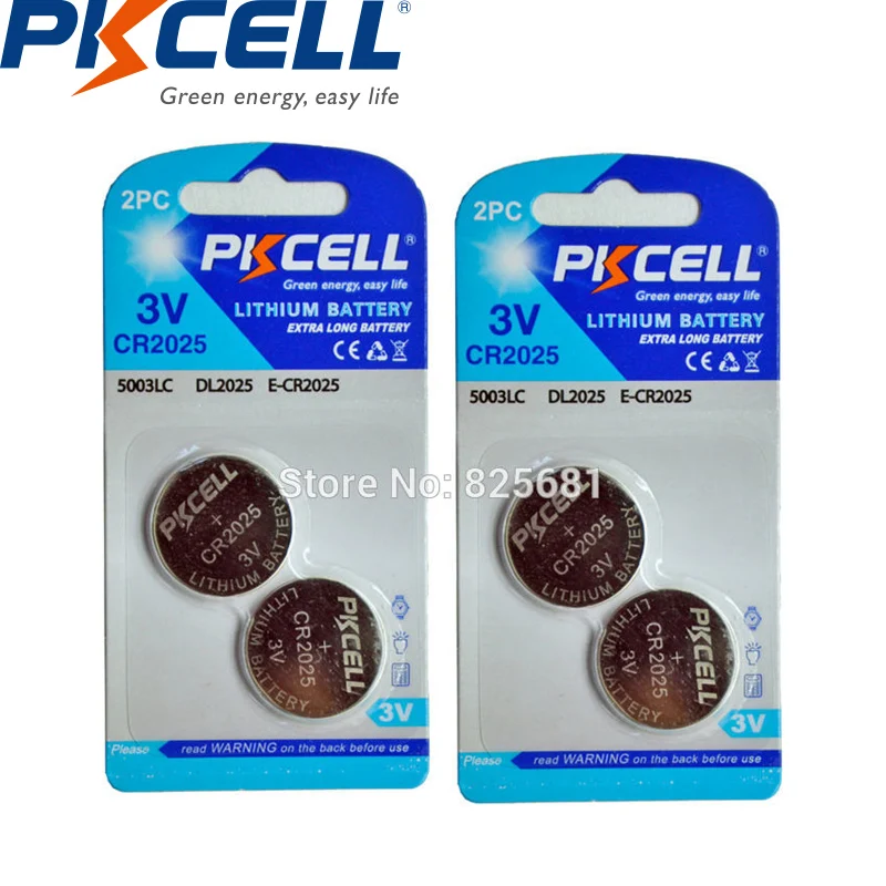 12Pcs 6Cards PKCELL 3v CR2025 cr2025 dl2025 Lithium Button Cell Battery For Watches Clocks Calculators Toys
12Pcs 6Cards PKCELL 3v CR2025 cr2025 dl2025 Lithium Button Cell Battery For Watches Clocks Calculators Toys