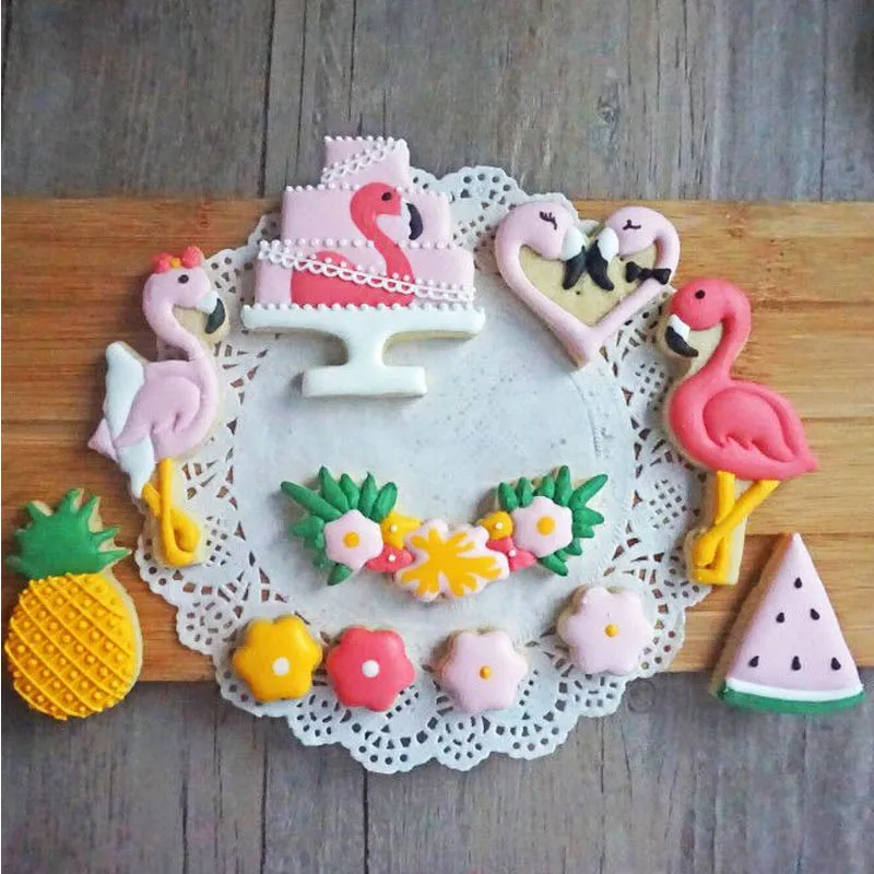 Baking Accessories Flamingo Shape Plastic Fondant Cake Mold Kitchen Gadgets Cookie Cutter Cake Decorating Tools
Baking Accessories Flamingo Shape Plastic Fondant Cake Mold Kitchen Gadgets Cookie Cutter Cake Decorating Tools