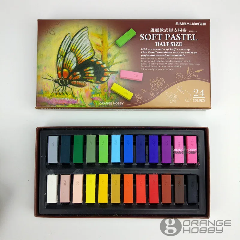 Simbalion HSP24 Soft Pastel Half Size 24 Colors for Modeling Hobby Painting Model Paint Tools
Simbalion HSP24 Soft Pastel Half Size 24 Colors for Modeling Hobby Painting Model Paint Tools
