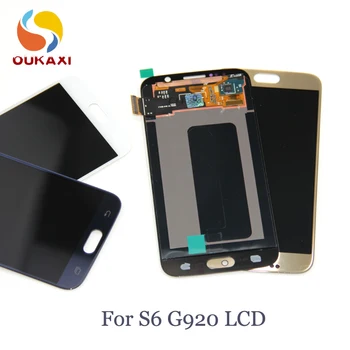 Super AMOLED LCD for SAMSUNG GALAXY S6 G920 G920F Display Touch Screen Digitizer Assembly+Tools
Super AMOLED LCD for SAMSUNG GALAXY S6 G920 G920F Display Touch Screen Digitizer Assembly+Tools