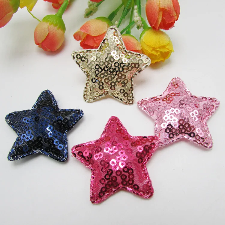 20pcs/lot Bling Sequins Five Star Applique Patches For Clothing Sew On Cloth Bag Dress Stickers Decoration, DIY hair accessories
20pcs/lot Bling Sequins Five Star Applique Patches For Clothing Sew On Cloth Bag Dress Stickers Decoration, DIY hair accessories