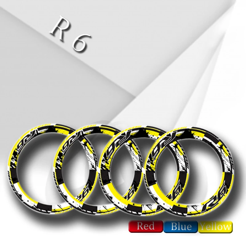 4 X Thick Edge Outer wheel decals Stripe Wheel reflective stickers Fit YAMAHA YZF-R6 yzfr6
4 X Thick Edge Outer wheel decals Stripe Wheel reflective stickers Fit YAMAHA YZF-R6 yzfr6
