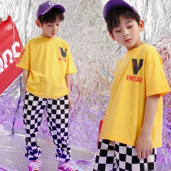 Kid Hip Hop Clothing Outfits T Shirt Top Casual Shorts Boys Jazz Dance Costume Ballroom Dancing Clothes Street stage wear 
Kid Hip Hop Clothing Outfits T Shirt Top Casual Shorts Boys Jazz Dance Costume Ballroom Dancing Clothes Street stage wear