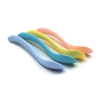Baby Soft Silicone Spoon Food Grade Baby Feeding Spoons Safety Tableware Infant Learning Spoons
Baby Soft Silicone Spoon Food Grade Baby Feeding Spoons Safety Tableware Infant Learning Spoons