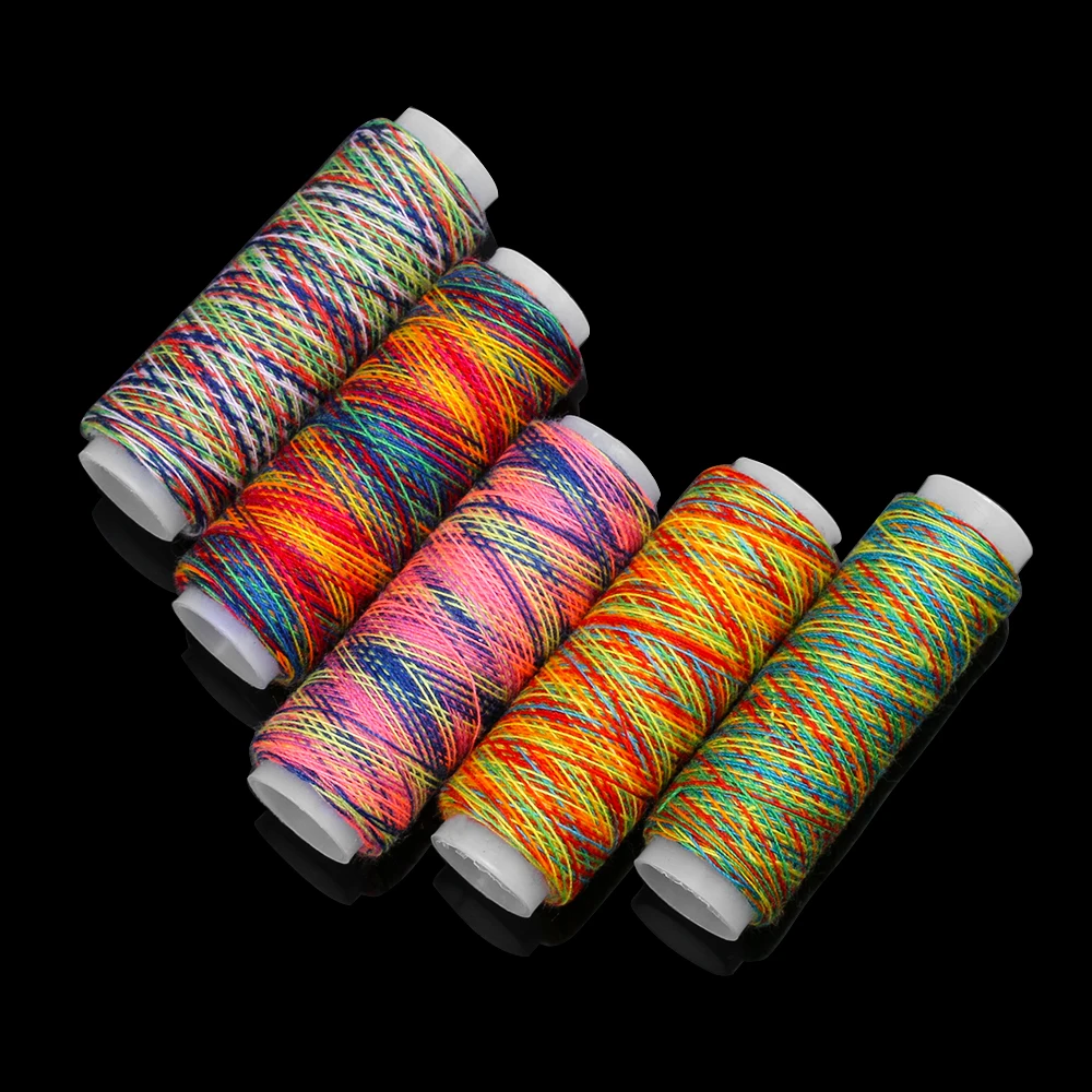 5Pcs Rainbow Color Hand Quilting Embroidery Sewing String Sewing Thread Needlework Fiber Yarn Cord Tool Hand Sewing Accessories
5Pcs Rainbow Color Hand Quilting Embroidery Sewing String Sewing Thread Needlework Fiber Yarn Cord Tool Hand Sewing Accessories
