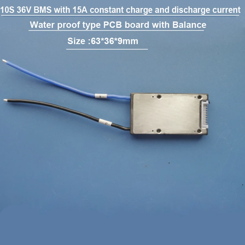 36V Lithium ion battery Electric kit PCB board 42V waterproof little size BMS 10S with 15A charge and discharge current
36V Lithium ion battery Electric kit PCB board 42V waterproof little size BMS 10S with 15A charge and discharge current