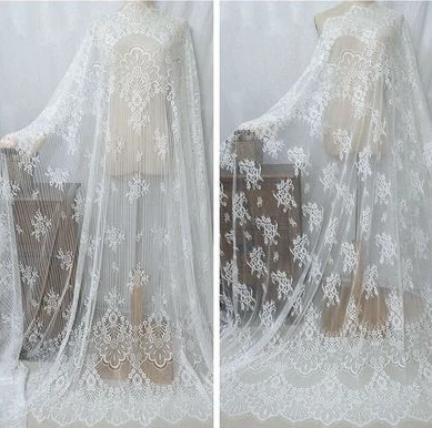 Кружевная ткань с французскими ресницами, 3 м, 150 см, белый, черный, для рукоделия, изысканная вышивка, аксессуары для свадебного платья
Кружевная ткань с французскими ресницами, 3 м, 150 см, белый, черный, для рукоделия, изысканная вышивка, аксессуары для свадебного платья