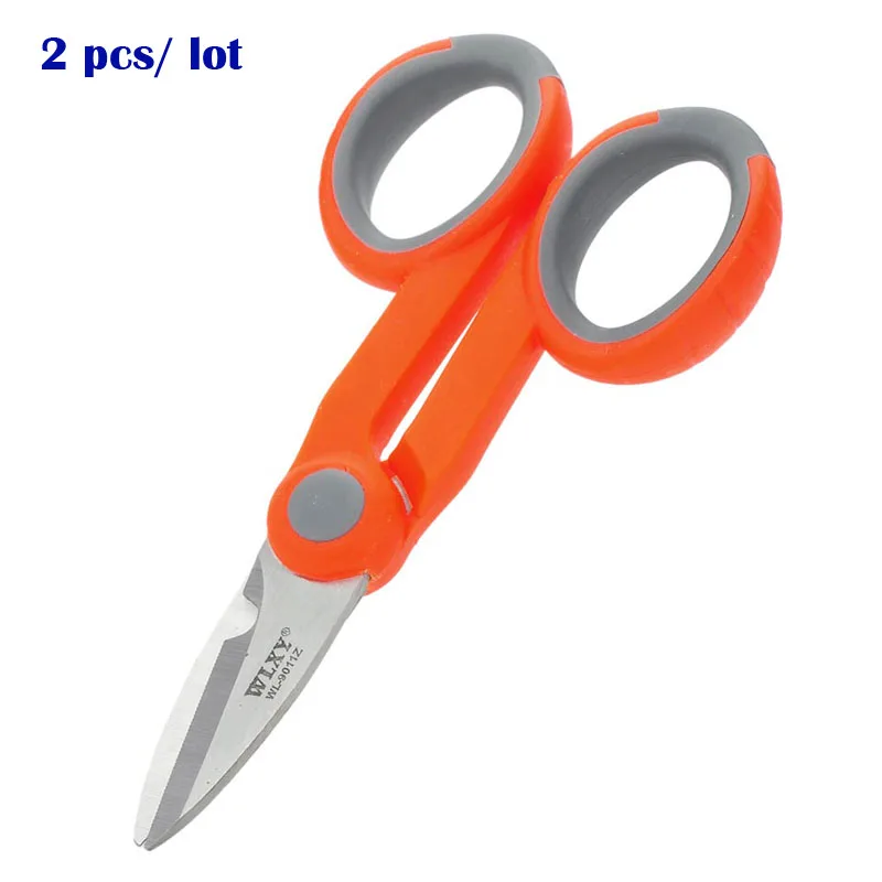 (2pcs/ lot) Multifunctional FTTH Optical Fiber Scissors Jumper Cable Scissors Steel Wire Cutter Kevlar Scissors Cutting Tool
(2pcs/ lot) Multifunctional FTTH Optical Fiber Scissors Jumper Cable Scissors Steel Wire Cutter Kevlar Scissors Cutting Tool
