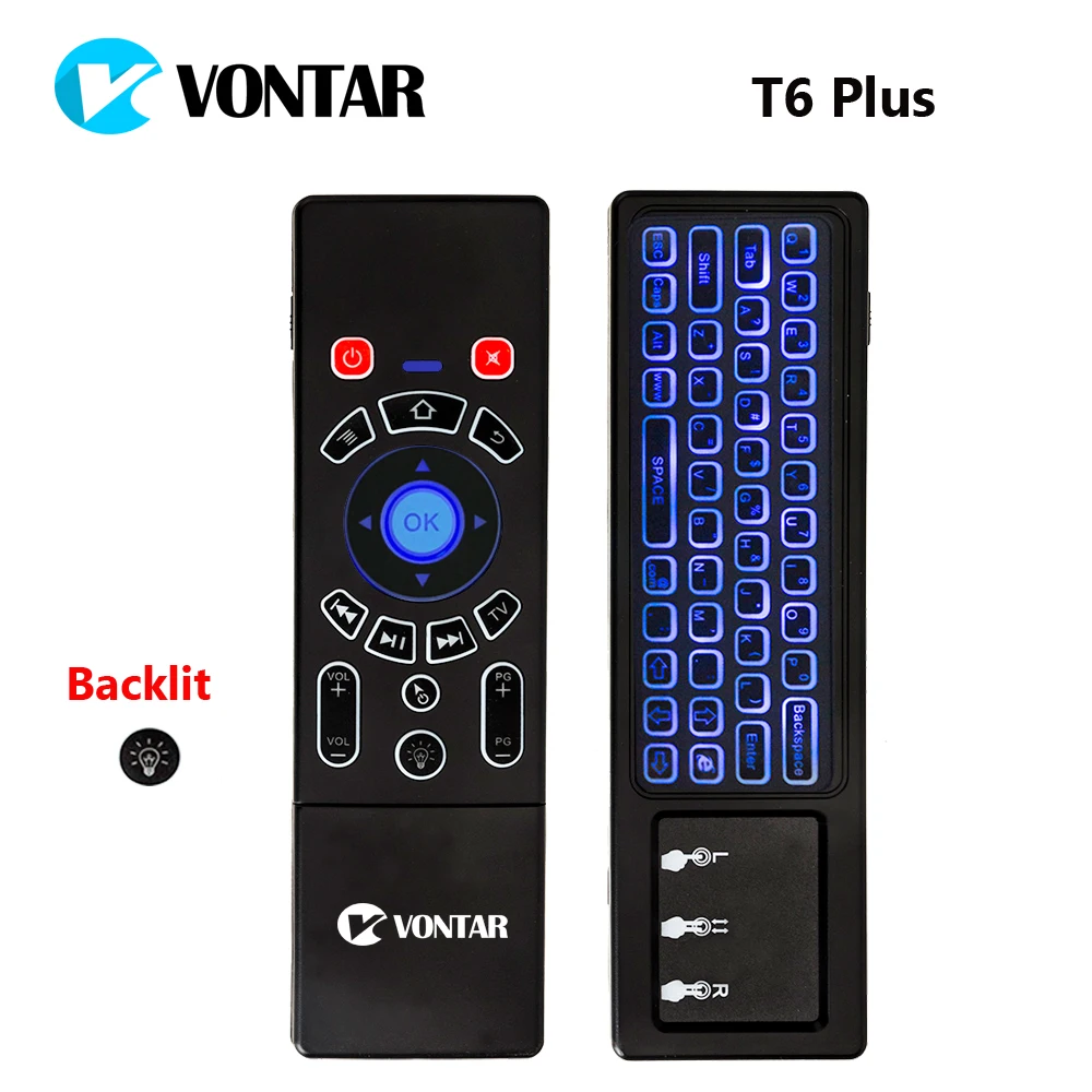 10pcs T6 Plus English Russian 2.4G Air mouse with Wireless Keyboard touchpad Remote Control for Android TV Box mini PC Projector
10pcs T6 Plus English Russian 2.4G Air mouse with Wireless Keyboard touchpad Remote Control for Android TV Box mini PC Projector