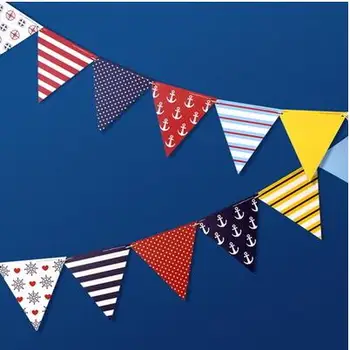 5 Set/ Lot 12PCS Flag For 1 Set Party Paper Garland DIY Banner Summer Navy Theme
5 Set/ Lot 12PCS Flag For 1 Set Party Paper Garland DIY Banner Summer Navy Theme