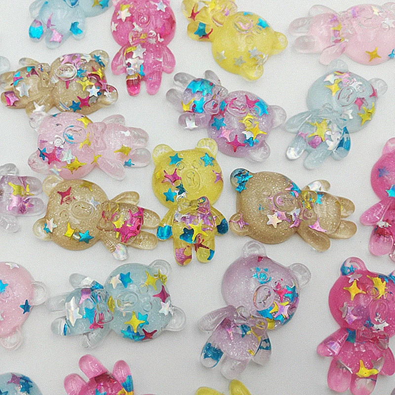 Happy Monkey 15pcs/pack Slime Charms Toys Glitter Bear Slime Supplies Accessories DIY Filler Decor For Fluffy Clear Slime
Happy Monkey 15pcs/pack Slime Charms Toys Glitter Bear Slime Supplies Accessories DIY Filler Decor For Fluffy Clear Slime