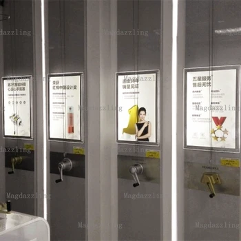 Indoor Wall Mounted Acrylic Frame A2 LED Illuminated Advertising Signs Slim Light Boxes
Indoor Wall Mounted Acrylic Frame A2 LED Illuminated Advertising Signs Slim Light Boxes