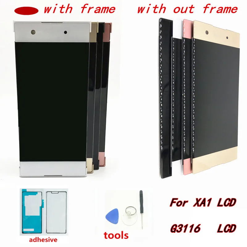 5.0" Original Display For SONY Xperia XA1 LCD Touch Screen with Frame LCD for SONY XPERIA XA1 Display G3112 G3116 G3121
5.0" Original Display For SONY Xperia XA1 LCD Touch Screen with Frame LCD for SONY XPERIA XA1 Display G3112 G3116 G3121