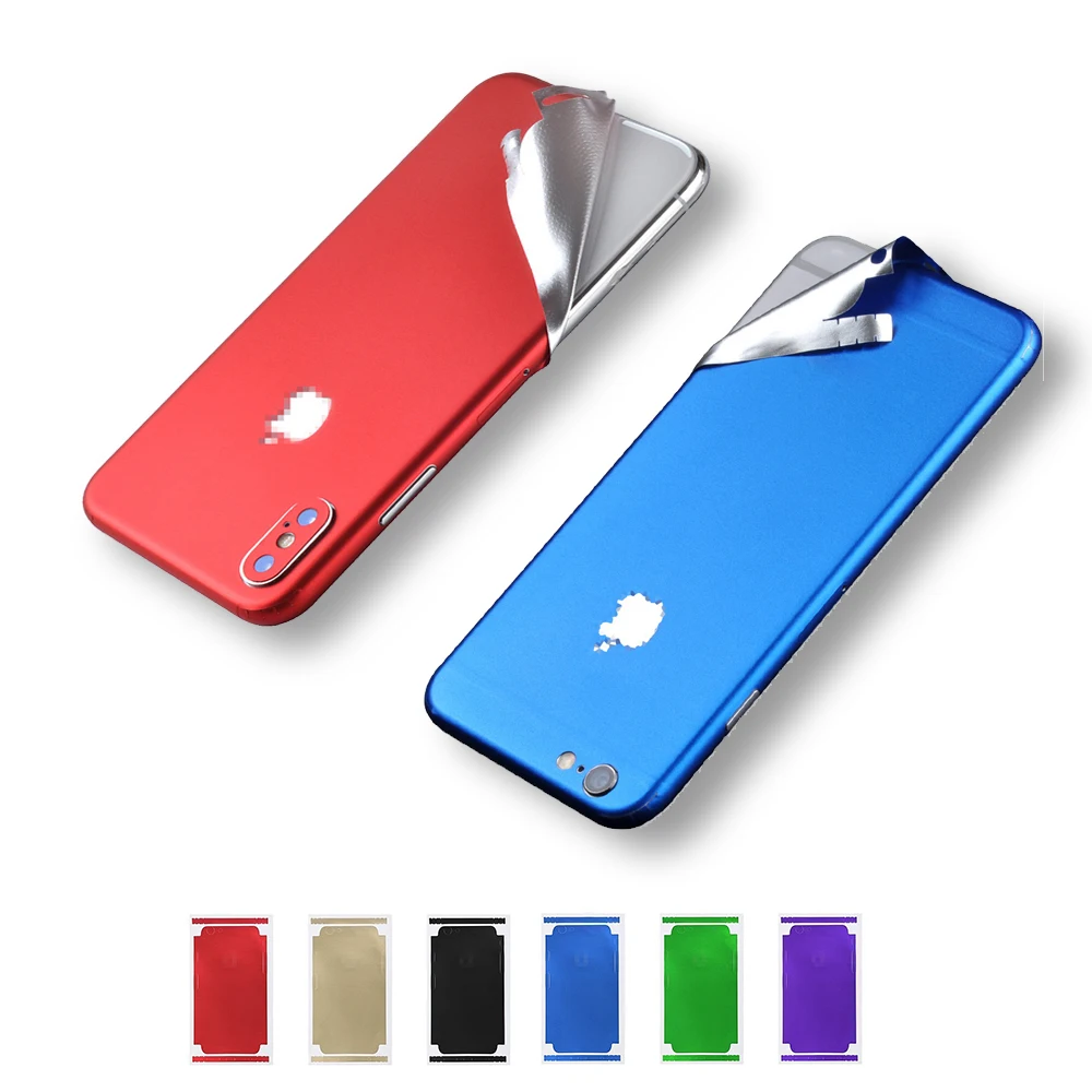 Ice Surface for IPhone 6 7 8 X Multicolor Film Thin Screen Protector Protective Cover Stickers Color Paster Rear Decorative Film
Ice Surface for IPhone 6 7 8 X Multicolor Film Thin Screen Protector Protective Cover Stickers Color Paster Rear Decorative Film