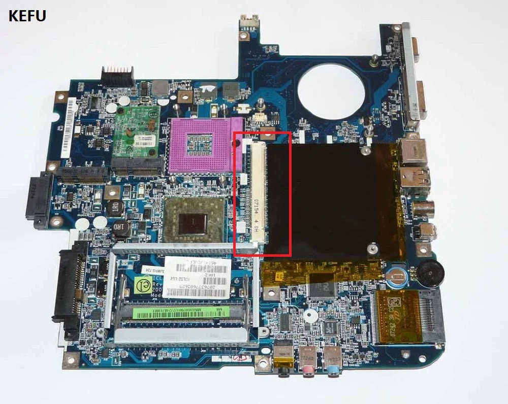 KEFU для ноутбука ACER 7720 5720 5315 5715Z Материнская плата ICL50 LA-3551P MBAHE02001 материнская со