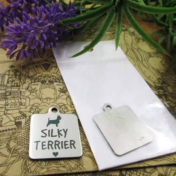 20pcs--"Silky Terrier"stainless steel charms more style for choosing DIY Charms pendants for necklace
20pcs--"Silky Terrier"stainless steel charms more style for choosing DIY Charms pendants for necklace