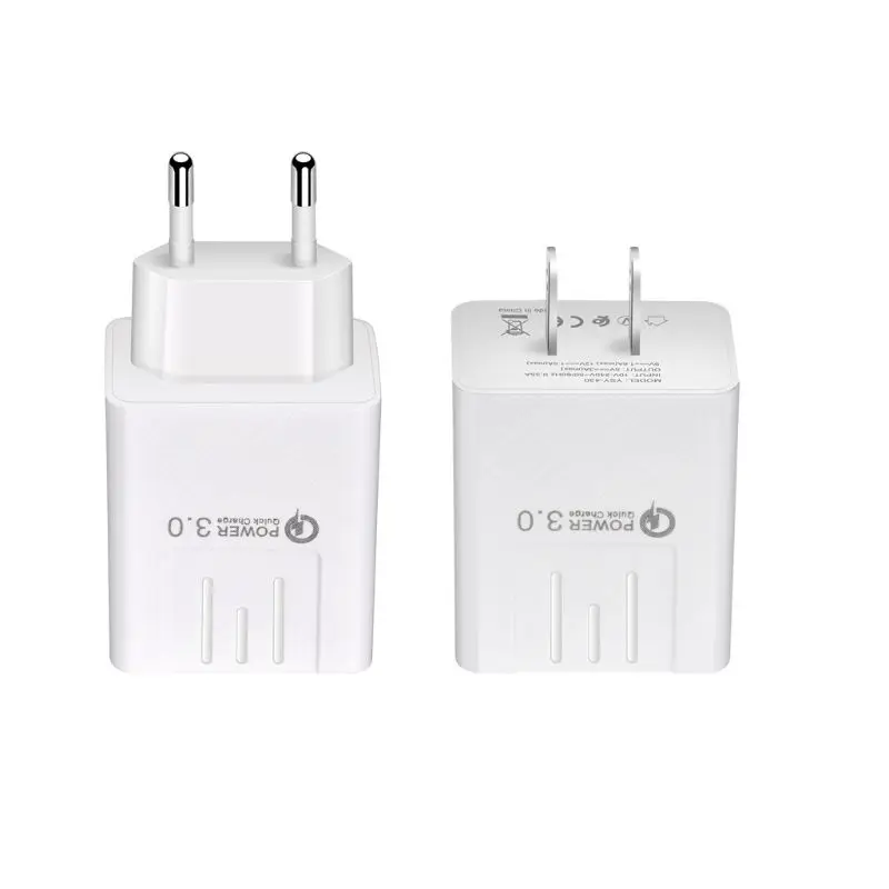 Quick Charge 3.0 USB Charger QC Fast Charing Turbo Wall Charger Adapter for iPhone Xiaomi Samsung Huawei Mobile Phones
Quick Charge 3.0 USB Charger QC Fast Charing Turbo Wall Charger Adapter for iPhone Xiaomi Samsung Huawei Mobile Phones