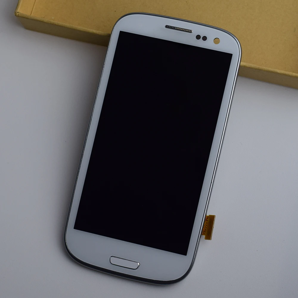 For Samsung Galaxy S III S3 I9300 I9301 I9305 I535 I747 9300I Touch Screen Sensor Glass + LCD Display Panel Assembly + Frame
For Samsung Galaxy S III S3 I9300 I9301 I9305 I535 I747 9300I Touch Screen Sensor Glass + LCD Display Panel Assembly + Frame