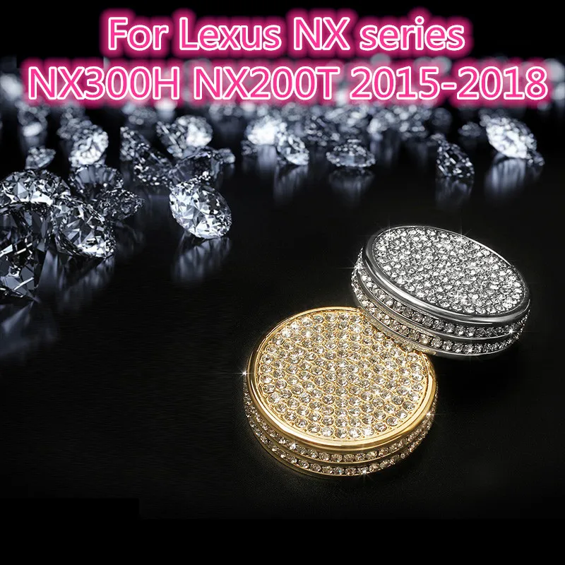 For Lexus NX series NX300H NX200T 2015-2018 Modification Rotate button radio Air outlet start up ring decoration Car accessories
For Lexus NX series NX300H NX200T 2015-2018 Modification Rotate button radio Air outlet start up ring decoration Car accessories