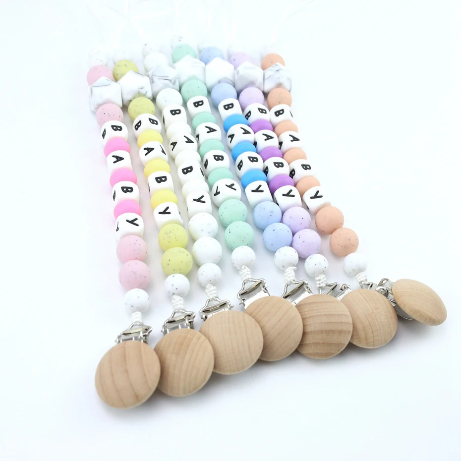 Bite Bites 1pc Baby Pacifier Clip Soother Chain Holder Clip Hand Made With Colourful Beads Customized Name Baby Teether
Bite Bites 1pc Baby Pacifier Clip Soother Chain Holder Clip Hand Made With Colourful Beads Customized Name Baby Teether