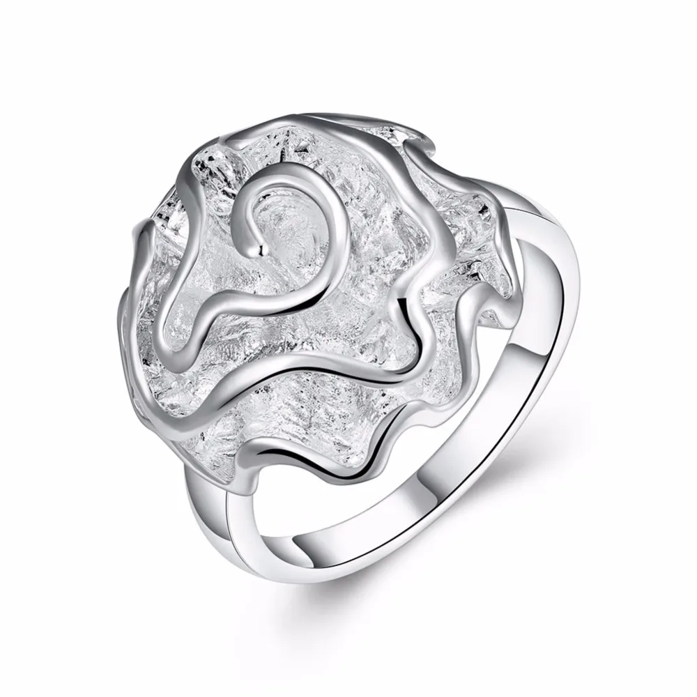 Otogo Transing 2019 new fashion summer Big Rose Ring Classic Silver color Flower Rose ring ornament for women best gift party
Otogo Transing 2019 new fashion summer Big Rose Ring Classic Silver color Flower Rose ring ornament for women best gift party