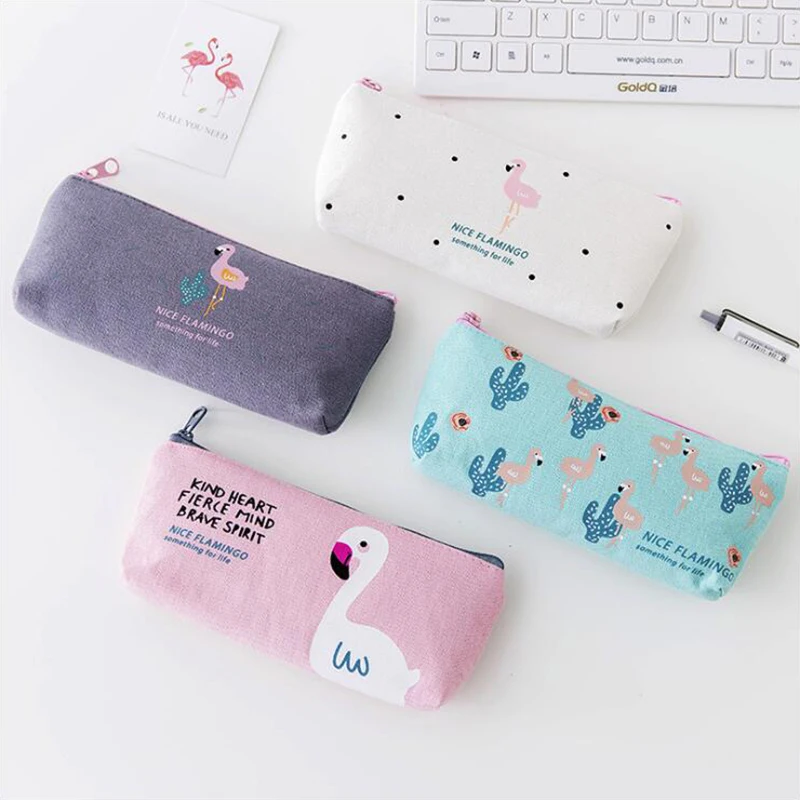 Cactus Flamingo Series Pencil Case Office Stationery and School Supplies High Capacity Canvas Material Pencil Bag 1PCS
Cactus Flamingo Series Pencil Case Office Stationery and School Supplies High Capacity Canvas Material Pencil Bag 1PCS