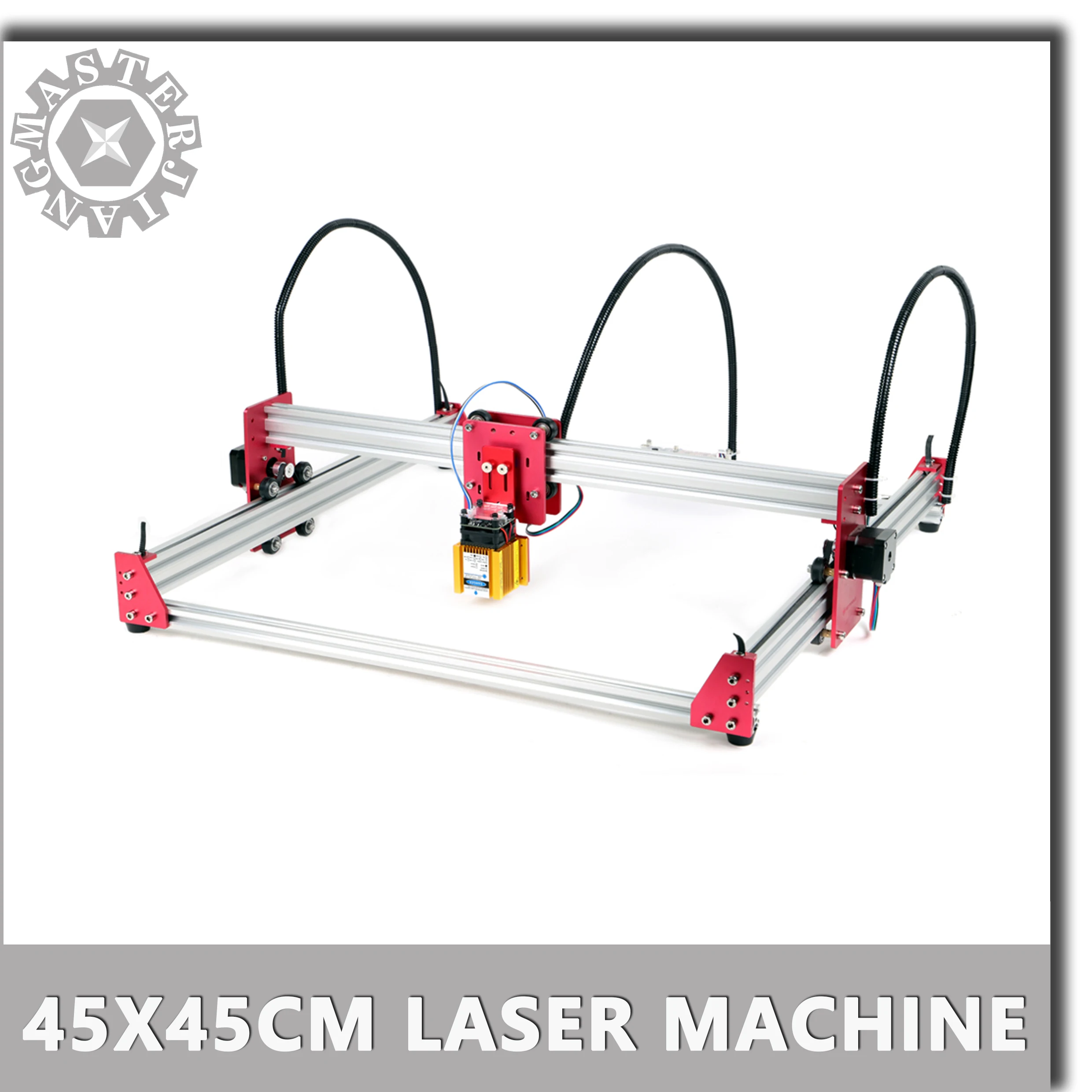 New CNC 45*45cm DIY Laser Engraving Machine 2Axis Wood Router Mini Marking Engraver Machine Advanced Toys
New CNC 45*45cm DIY Laser Engraving Machine 2Axis Wood Router Mini Marking Engraver Machine Advanced Toys