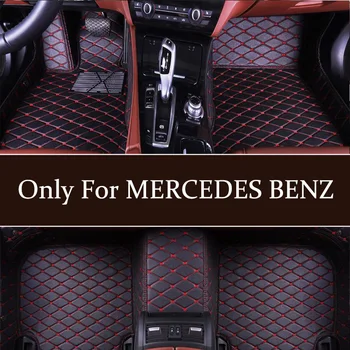 

Car floor mat custom for MERCEDES BENZ CL CLA CLK CLS ML GL GLA GLS ML GL GLA GLC GLE GLK GLS SL SLC SLK AMG Maybach Viano model